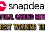 Snapdeal Carding method
