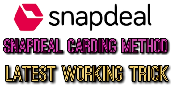 Snapdeal Carding method