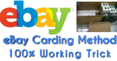 New Ebay carding method and trick