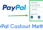 paypal cashout method